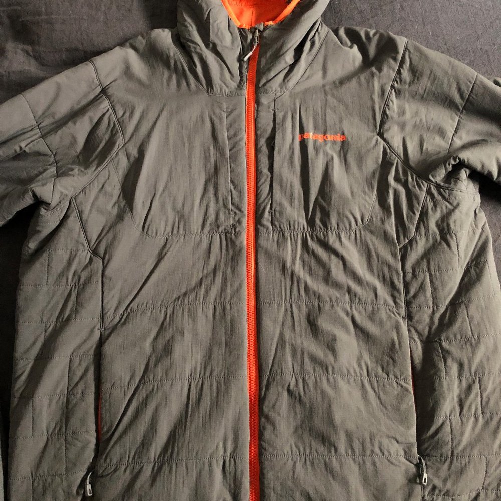 Patagonia Nano-Air Hoodie, Gray, Size L